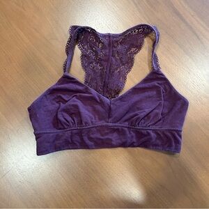 Aerie Purple Lace Bralette